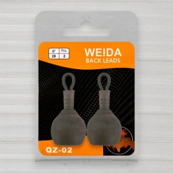 Грузило бек-лід Weida QZ-02, 2шт/уп, 28г